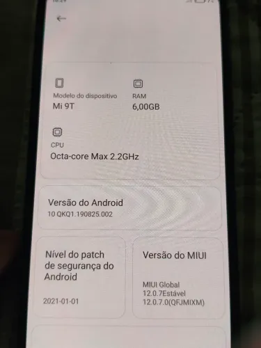 Celular xiaomi mi 9T