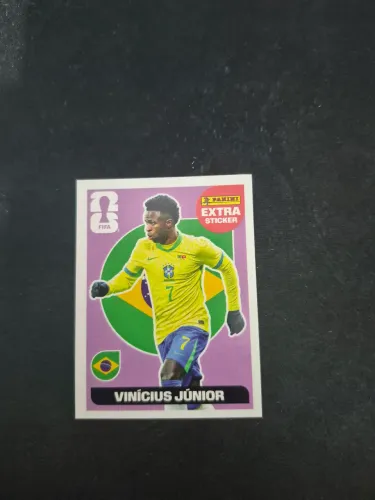 Figurinha Vinicius Junior Legend Roxo