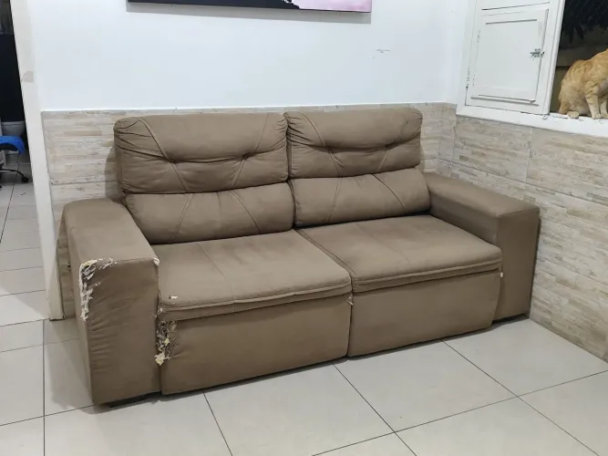 Sofá usado