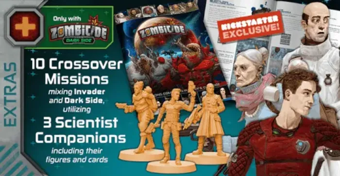 Zombicide: Invader - Zombicide: Dark Side Extras (Lacrado, importado. Em inglês.)