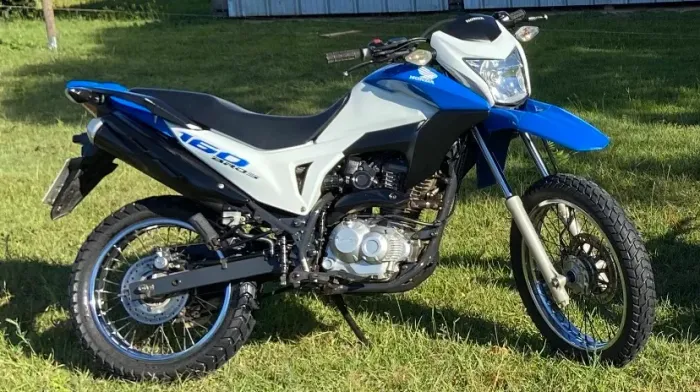 BROS 160 AZUL, zerada