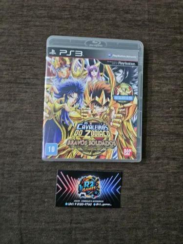 CAVALEIROS DO ZODIACO BRAVOS SOLDADOS (PS3) JOGOS