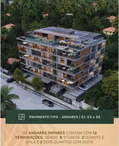 Apartamentos Studios, e 2/4 noVentura Praia do Francês em Marechal Deodoro-AL