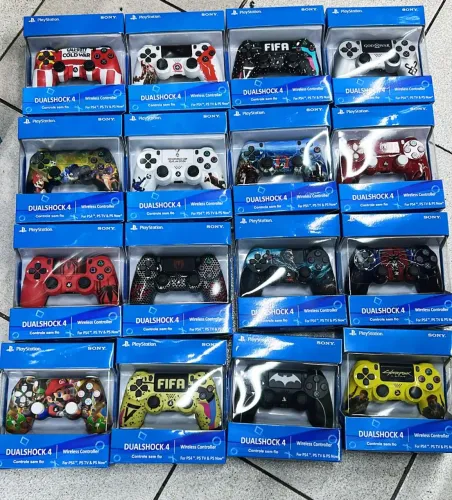 Controle ps4 personalizado sem fio