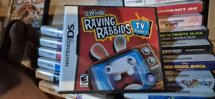 Jogo game Nintendo DS Raving Rabbids Tv Party