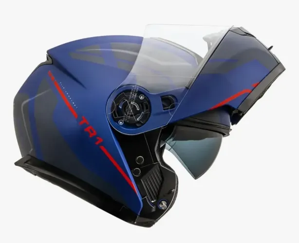 Capacete Peels Tr1 Control Azul-fosco Marinho Articulado TAM 60