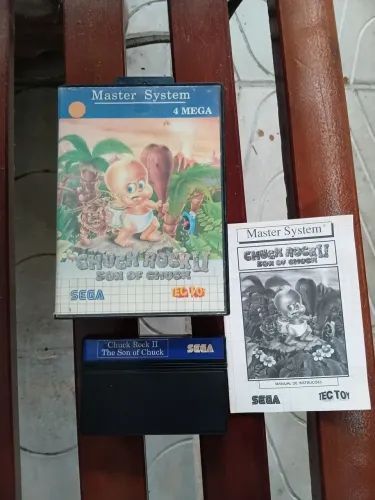 Jogo Master System Chuck Rock 2