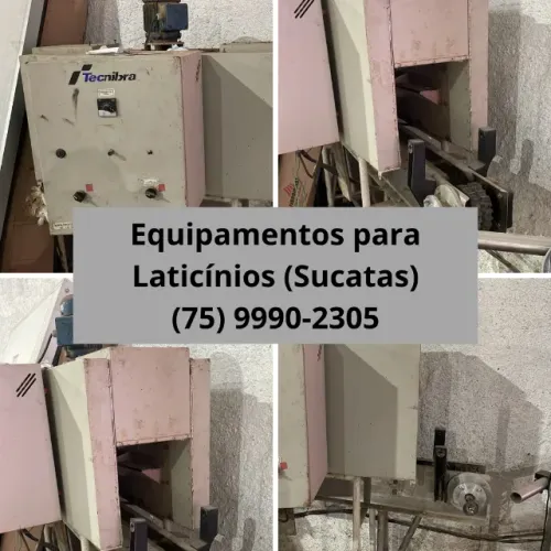 Equipamentos para Laticínios (Sucatas)