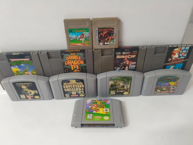 Coleção de games antigos 