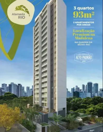 APARTAMENTO MADALENA 3 QUARTOS 93M ALMEIDA RIO