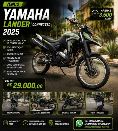 YAMAHA LANDER CONNECTED 2025 