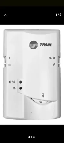 Termostato 1 estágio 1 velocidade 220v tvcpi101 SCE TRANE