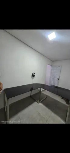 Mesa de Vidro em L
