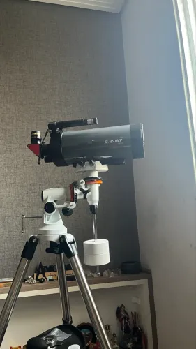Telescópio SVBONY MK105 + Base EQ3 e Acessórios