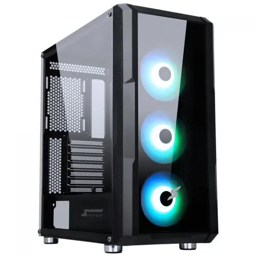 Gabinete Gamer SuperFrame Hazy RGB Mid Tower
