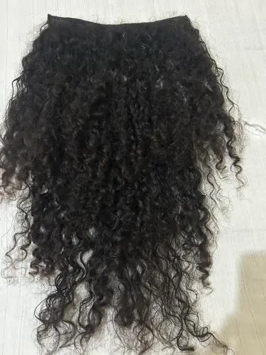 Mega hair cacheado brasileiro 