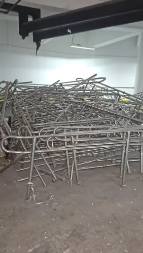 Corrimão de aço inox 304<br>15,00 kg