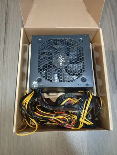 Fonte de Alimentação 500W ATX Completa com Cabos Originais