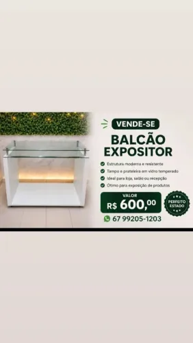 Balcão Expositor