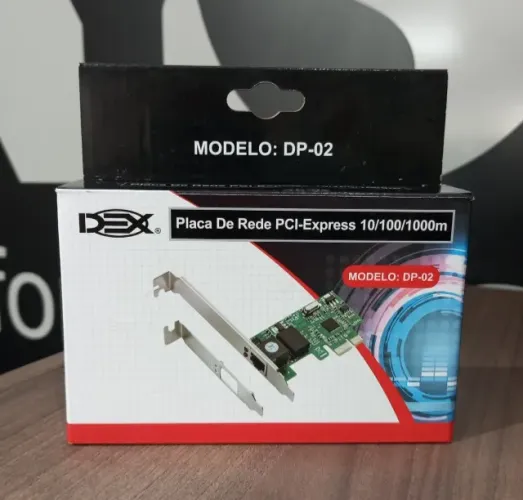 Placa de Rede PCI-Express 10/100/1000 