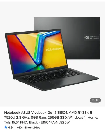 Notebook asus 