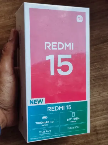 Xiaomi Redmi 15 128gb (Novo / Lacrado)