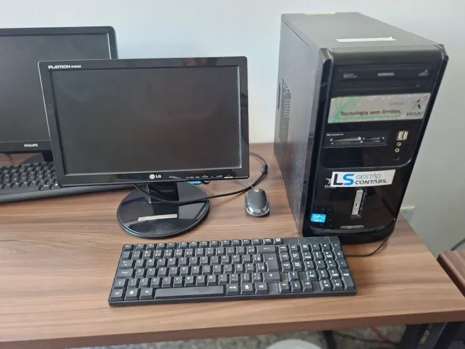 Computador completo com periféricos