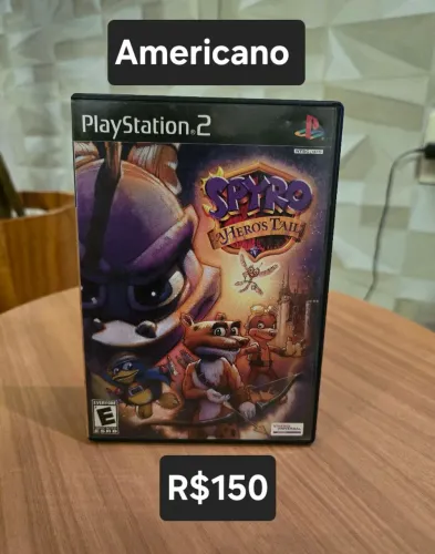 Jogo Spyro Playstation 2 Original (Americano)