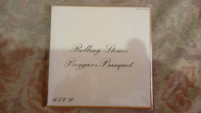 the rolling stones - beggars banquet capa promocional japonesa mini lp gategold SEM CD!