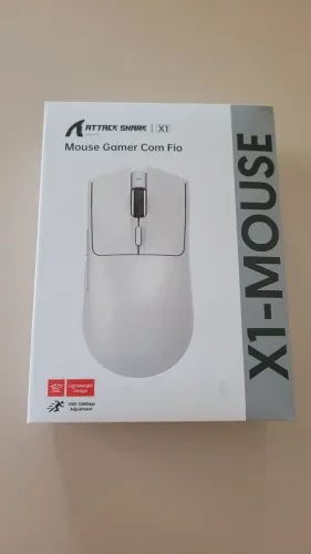 Mouse Attack Shark X1 Cor preta