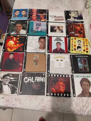 Lote coleção cds chico buarque