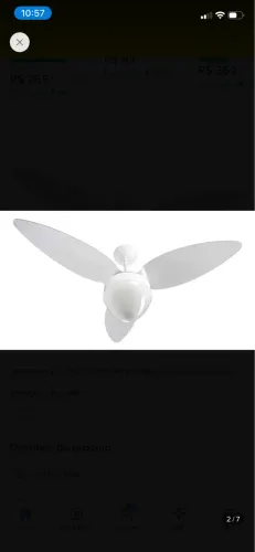 Ventilador Aires Branco 3p Cv3 Premium 1.05 M Branco plástico 3