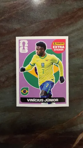 Figurinha Legend Vinícius Júnior Copa 2026
