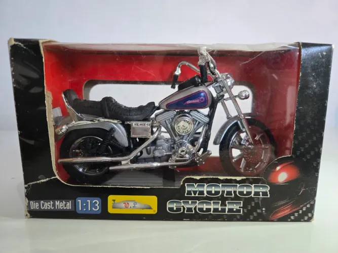 Miniatura Réplica Moto Harley Davidson Die Cast Metal