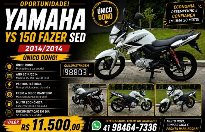 YAMAHA FAZER 2014