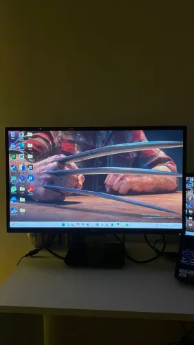 Monitor dell, 23  polegadas com cabos 