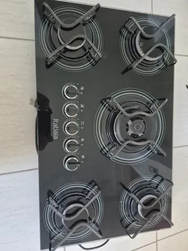Cooktop a gás 5 bocas