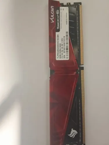 Memória RAM Team Group Vulcan 8GB DDR4 3000MHz CL16