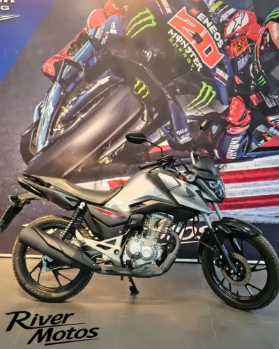 HONDA CG 160 KM 3.280 ÚNICO DONO (RIVER MOTOS)