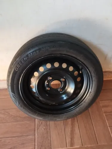 Roda + pneu aro 16 Nissan 4x114 (Sentra/Livina/tida)