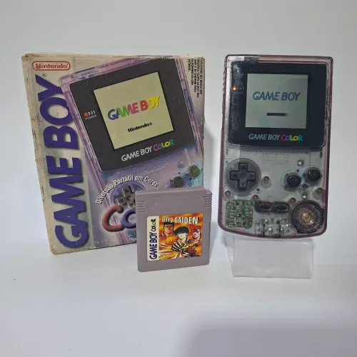 Game boy color com caixa nintendo