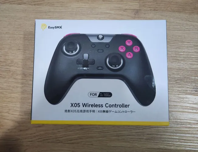 {NOVO/LACRADO} Controle gamer sem fio (wireless) EasySMX X05 - Preto