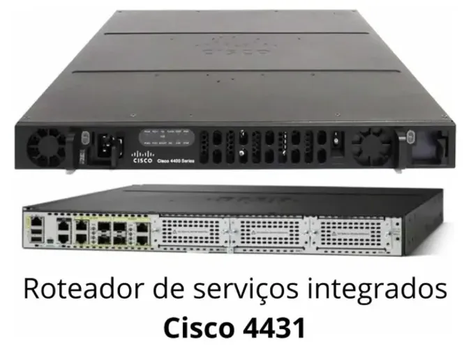 Roteador Cisco ISR 4431 4x Gigabit Ethernet (RJ-45)