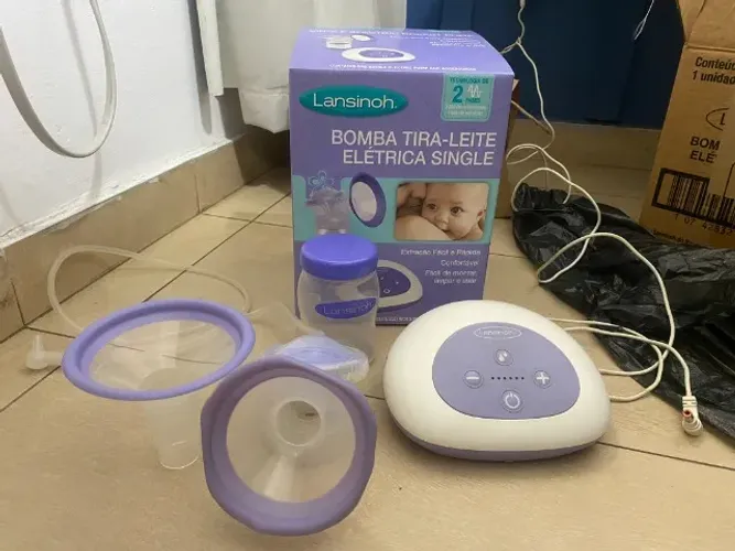 Bomba extratora de leite elétrica - Lansinoh