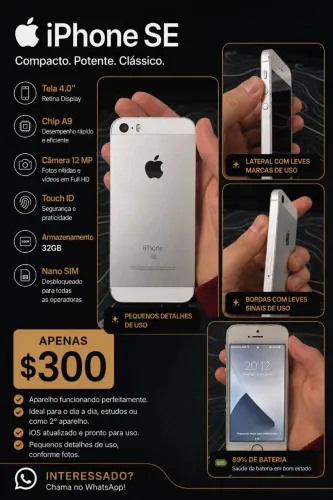 iPhone se 1 geração 