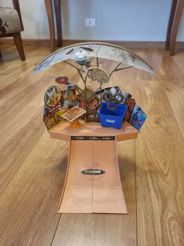 Hot Wheels Quick Trick Skate Park (2006) - Completo + Skatista e Lançador