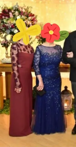 VESTIDO AZUL LINDÍSSIMO!!!