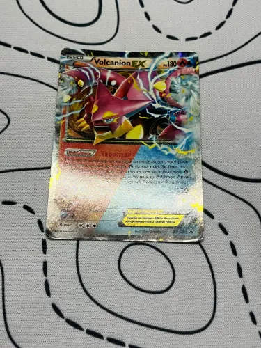 Carta Pokémon Volcanion EX