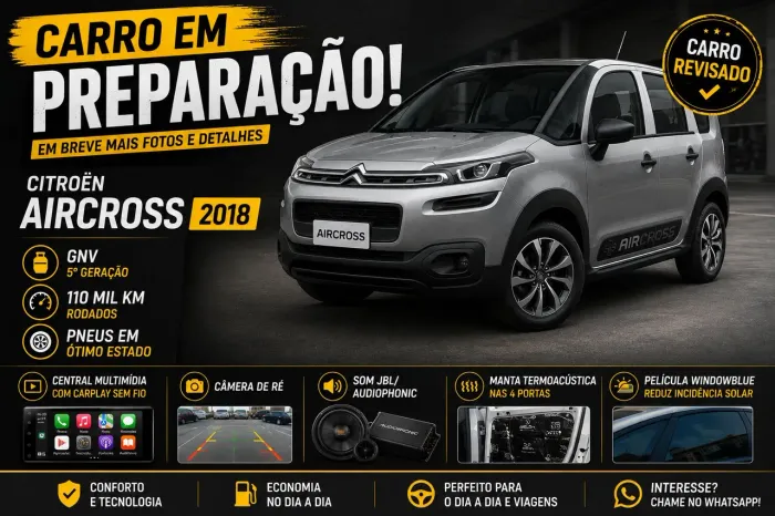 Citroen Aircross Start 1.6 Flex 16V 5P Mec. 2018