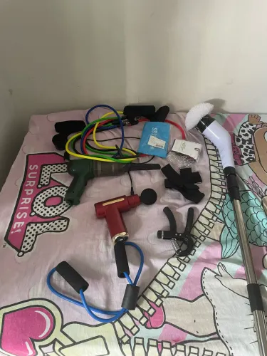 Vendo tudo juntos acessórios para exercícios 